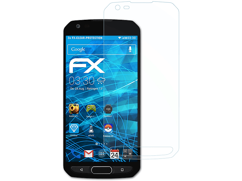 venture) 3x LG ATFOLIX FX-Clear X Displayschutz(für