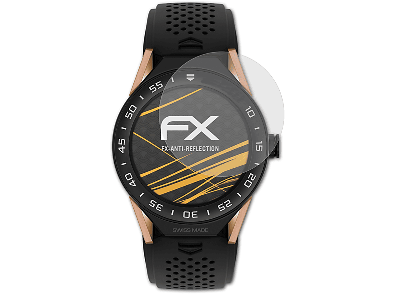 ATFOLIX 3x FX-Antireflex Displayschutz(für TAG Heuer Connected Modular 45)