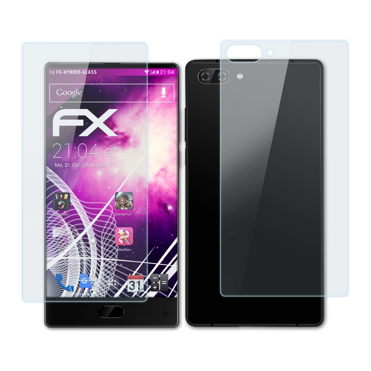 Maze Alpha) FX-Hybrid-Glass ATFOLIX Schutzglas(für