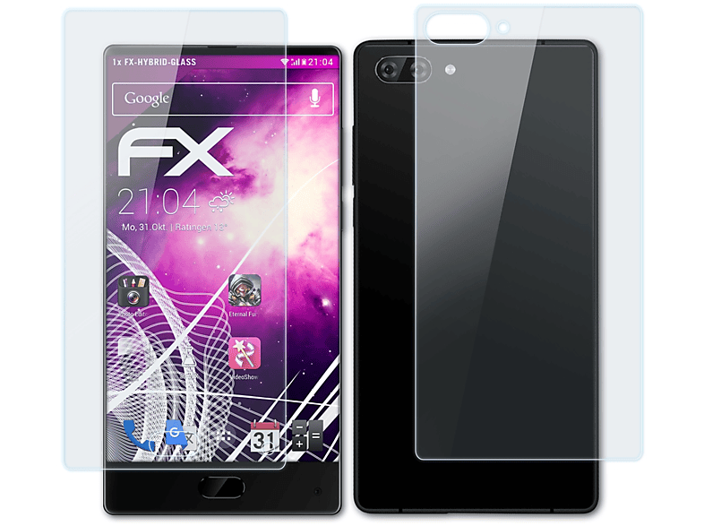 FX-Hybrid-Glass ATFOLIX Alpha) Maze Schutzglas(für