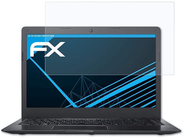 ATFOLIX 2x FX-Clear Displayschutz(für Acer Swift 1 (14 inch))