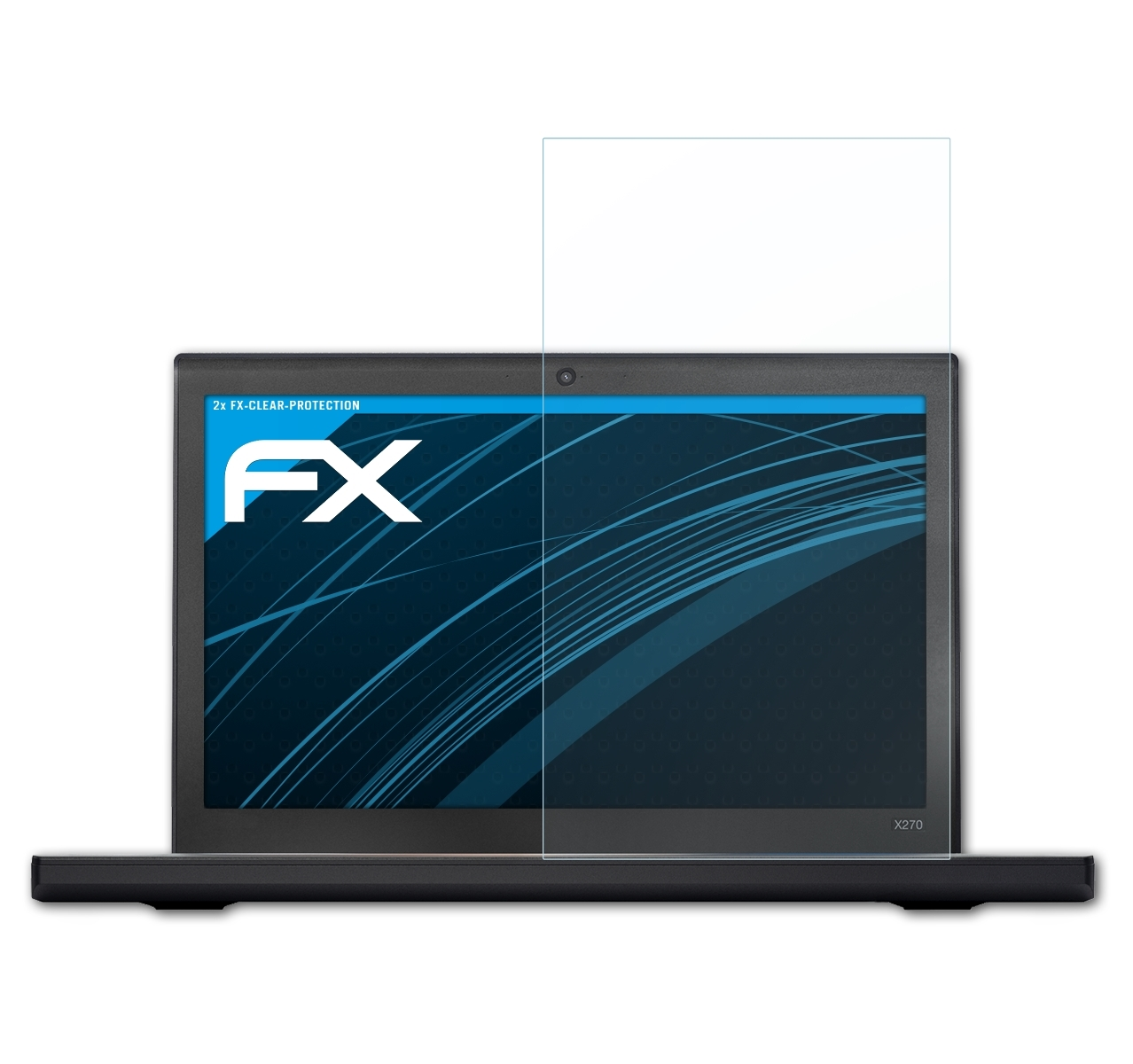 ATFOLIX 2x FX-Clear X270) Lenovo ThinkPad Displayschutz(für