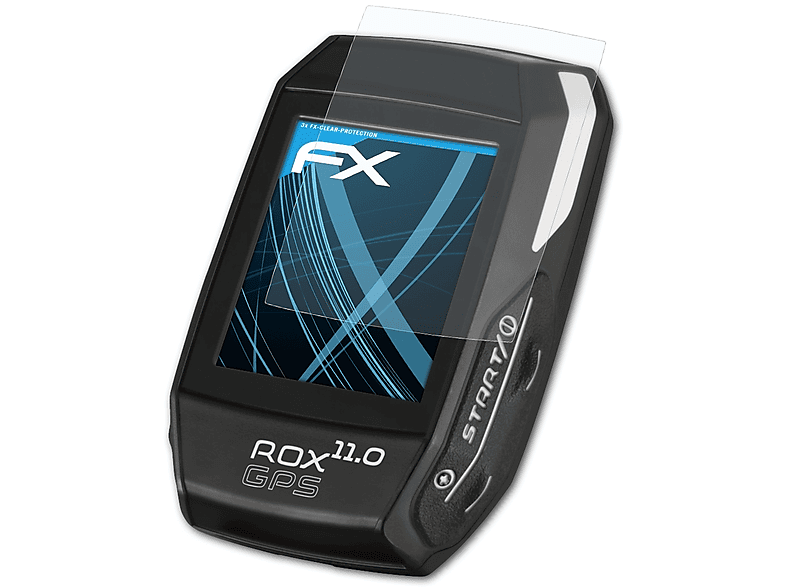 ATFOLIX 3x FX-Clear Displayschutz(für Rox 11.0) Sigma