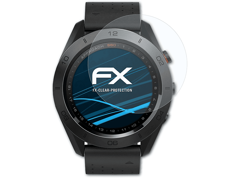 ATFOLIX 3x FX-Clear Displayschutz(für S60) Approach Garmin