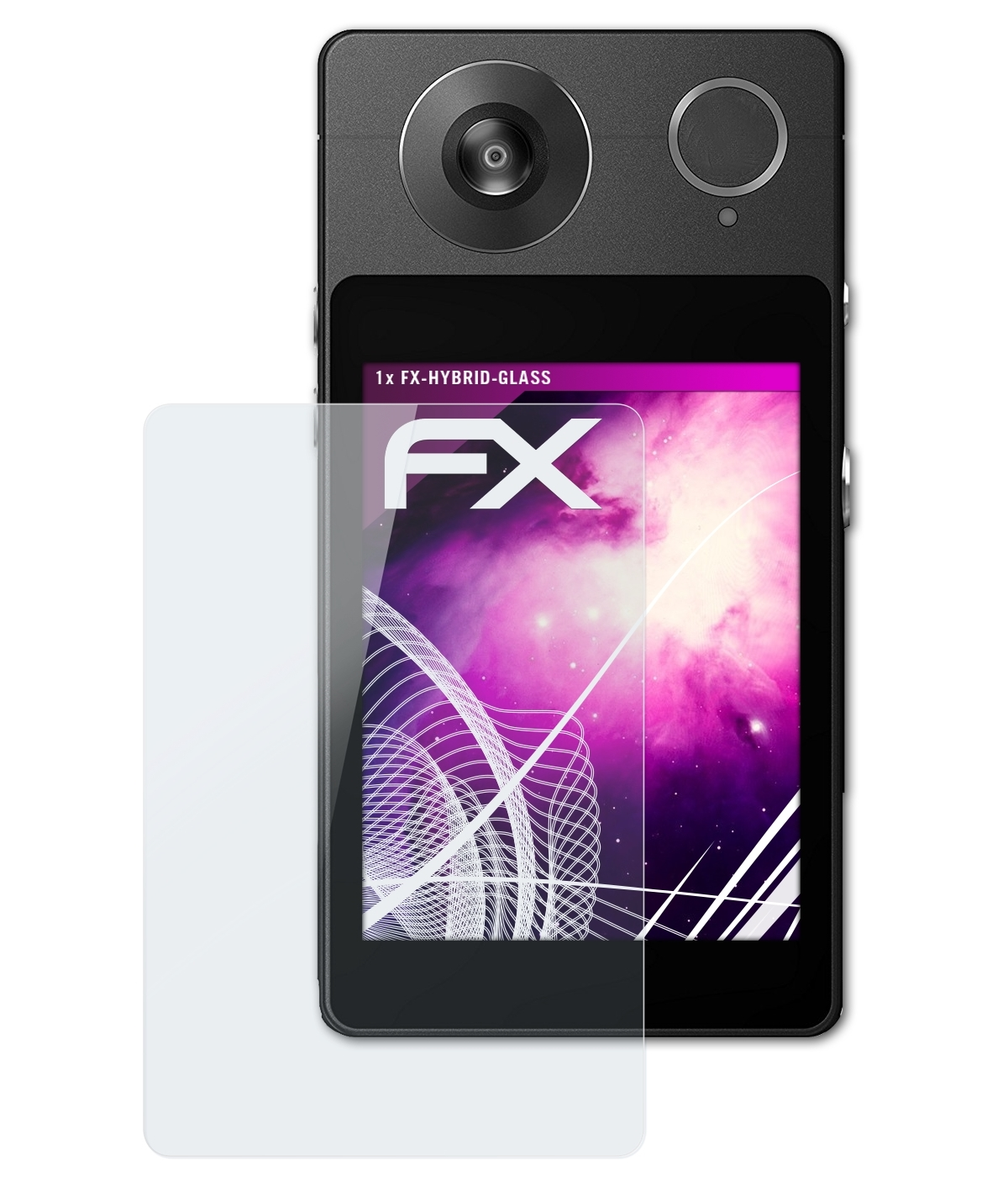 ATFOLIX FX-Hybrid-Glass 360) Schutzglas(für Acer Holo
