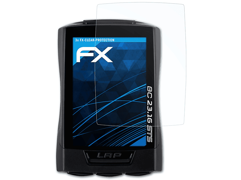 ATFOLIX 3x FX-Clear Displayschutz(für Sigma 23.16) BC