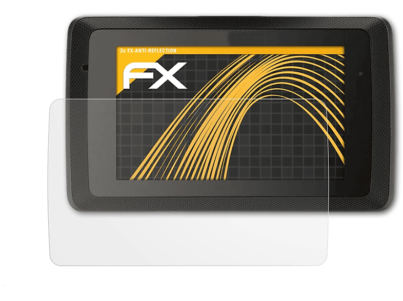 ATFOLIX 3x FX-Antireflex Displayschutz(für Mio MiVue 788 Connect) | Kamera Schutzfolie