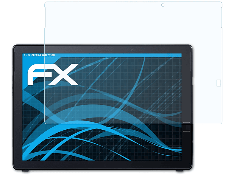 ATFOLIX 2x FX-Clear Displayschutz(für Acer Switch 7)