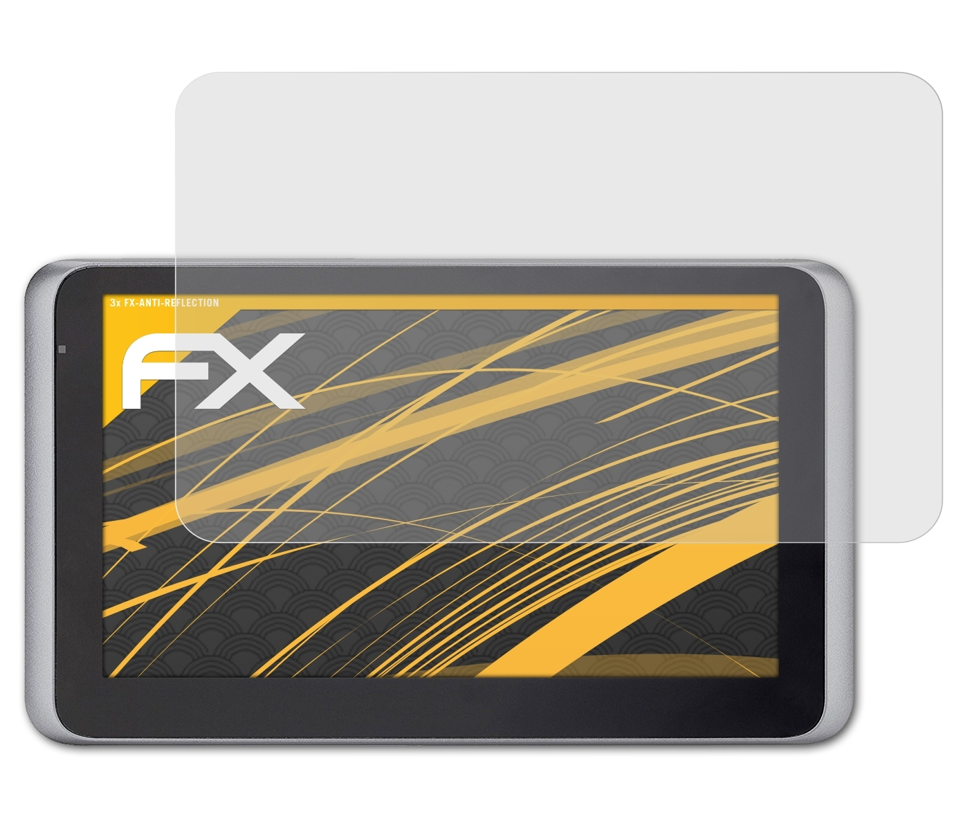 Mio MiVue 3x FX-Antireflex Displayschutz(für Drive LM) 55 ATFOLIX