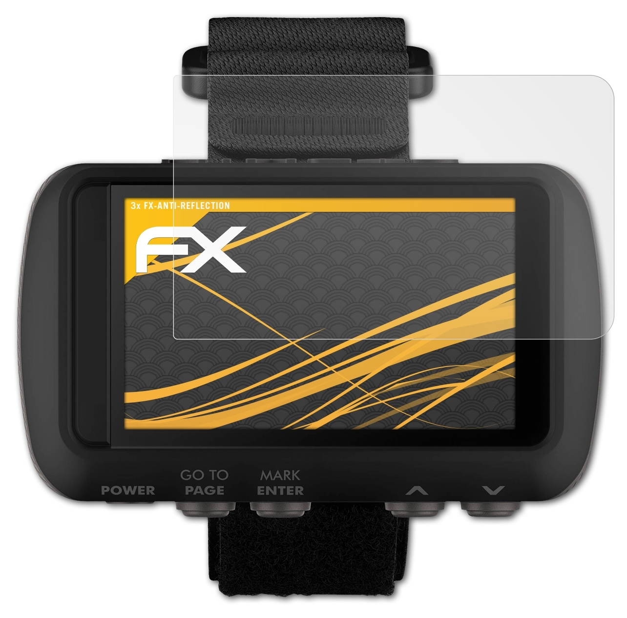 ATFOLIX 3x FX-Antireflex Garmin Foretrex 601) Displayschutz(für