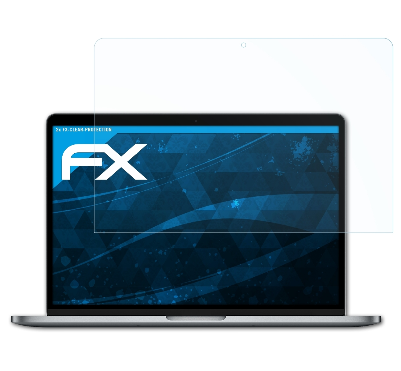 ATFOLIX 2x FX-Clear Displayschutz(für MacBook Pro inch) 2017 Apple 13