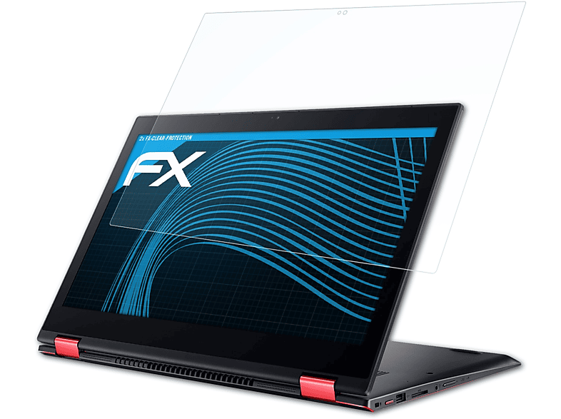 ATFOLIX 2x FX-Clear Displayschutz(für Acer Nitro 5 Spin)
