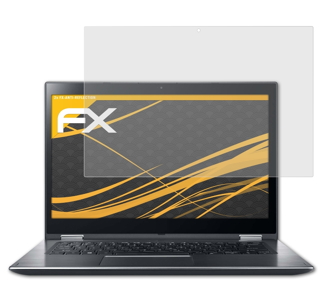 ATFOLIX 2x FX-Antireflex Displayschutz(für Acer 3 Spin SP314-51 (2018))