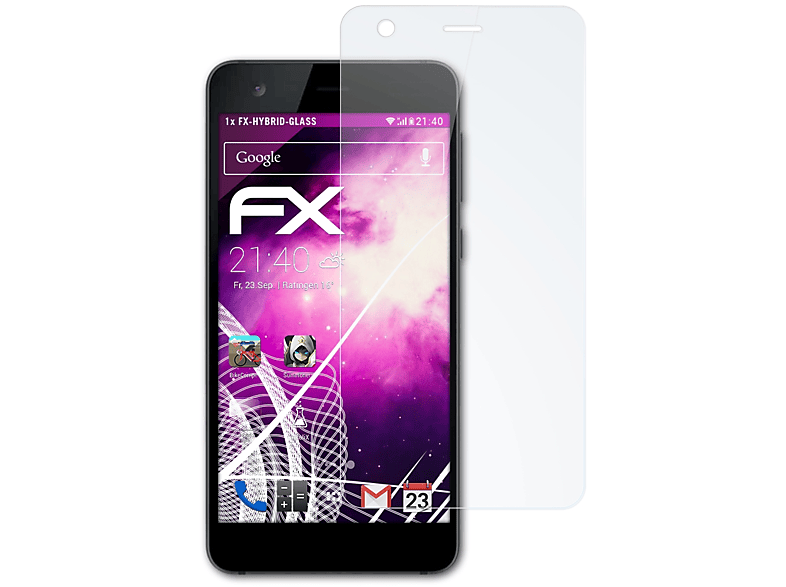 Nokia ATFOLIX FX-Hybrid-Glass Schutzglas(für 2)