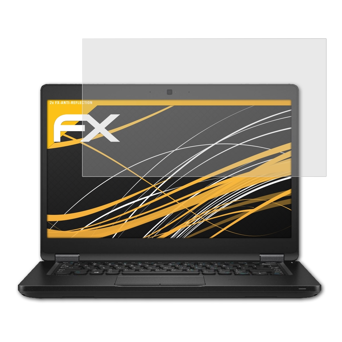 ATFOLIX Dell Displayschutz(für 2x FX-Antireflex Latitude 5480)