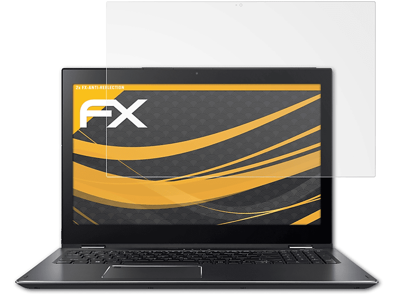 ATFOLIX 2x FX-Antireflex Displayschutz(für Acer Spin 5 SP515-51 (15,6 inch))
