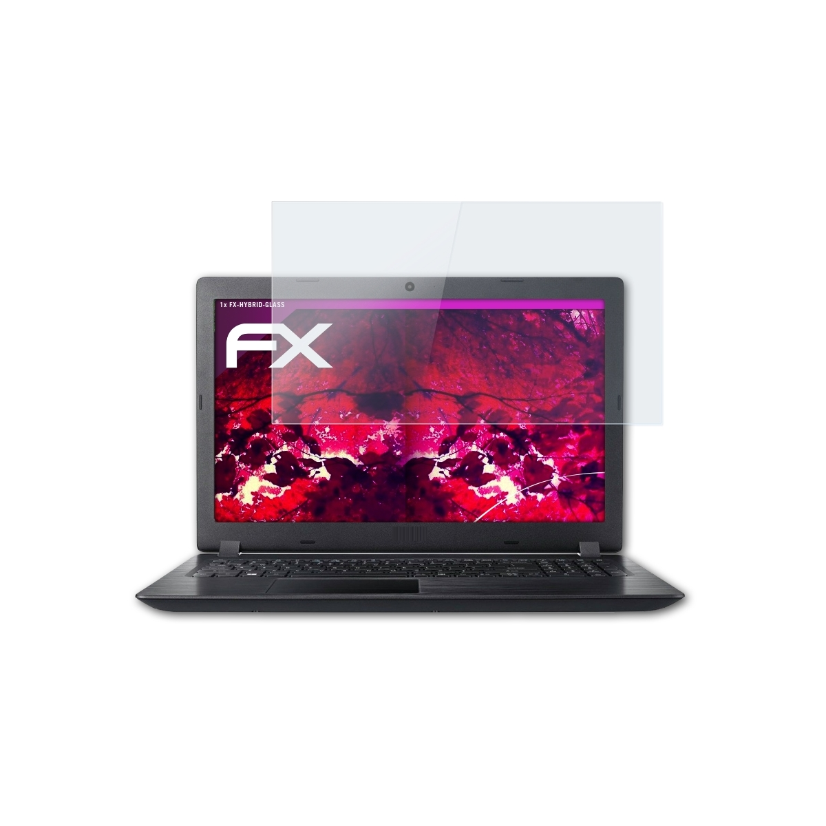 ATFOLIX FX-Hybrid-Glass Schutzglas(für Acer inch)) Aspire (15,6 3 A315-21