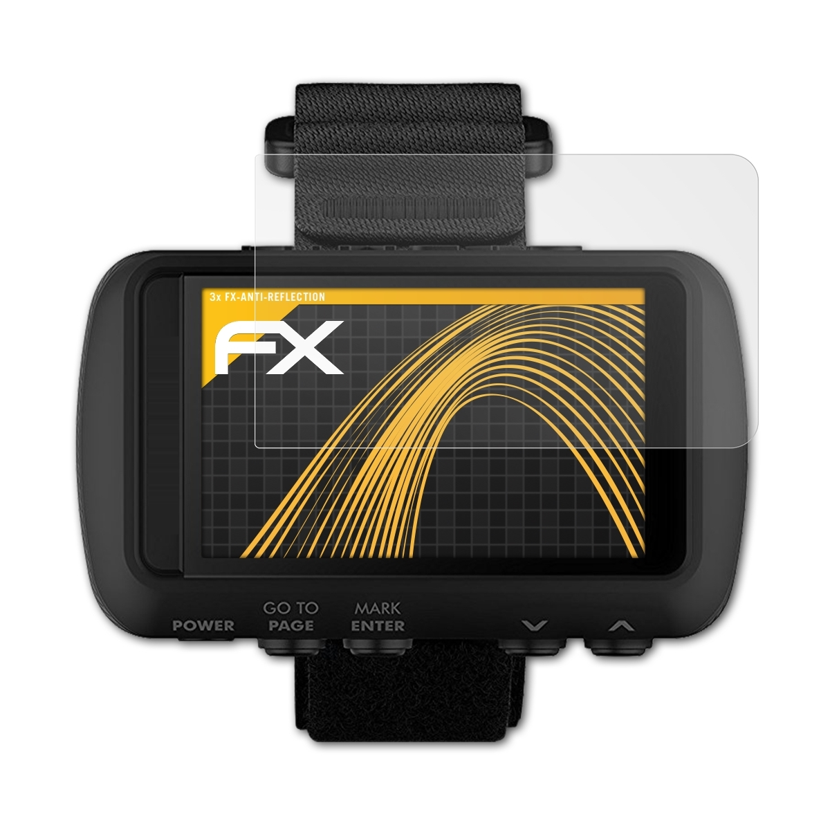 3x Garmin Foretrex 701) Displayschutz(für ATFOLIX FX-Antireflex