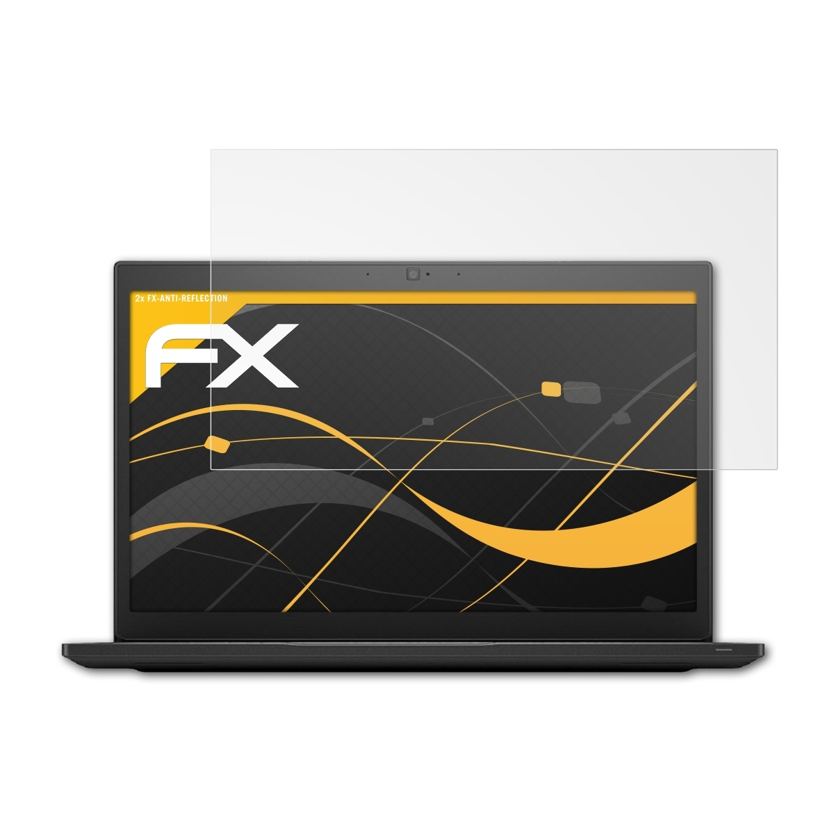 ATFOLIX 2x FX-Antireflex Displayschutz(für Latitude 7490) Dell
