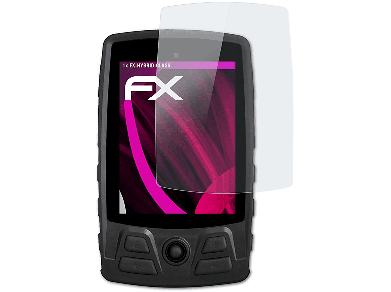 ATFOLIX FX-Hybrid-Glass Schutzglas(für TwoNav Aventura (2018))