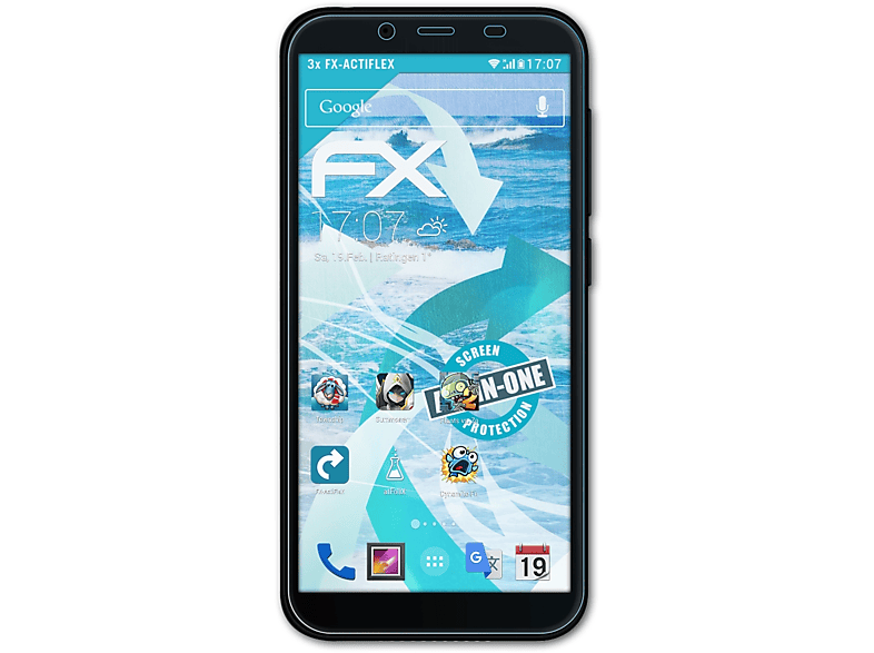 ATFOLIX F17 Hisense 3x Pro) FX-ActiFleX Infinity Displayschutz(für