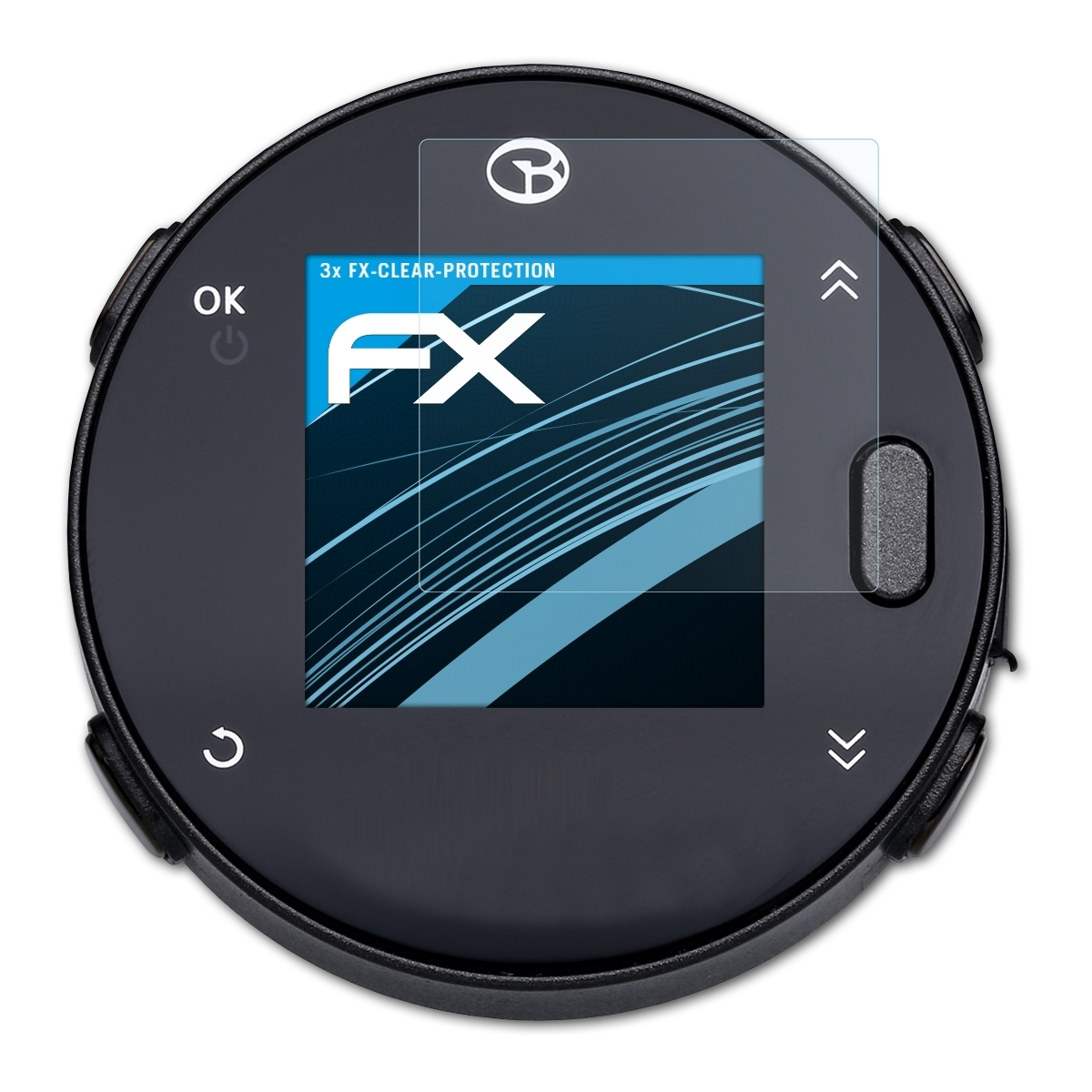 ATFOLIX 3x X) Voice Displayschutz(für FX-Clear GolfBuddy