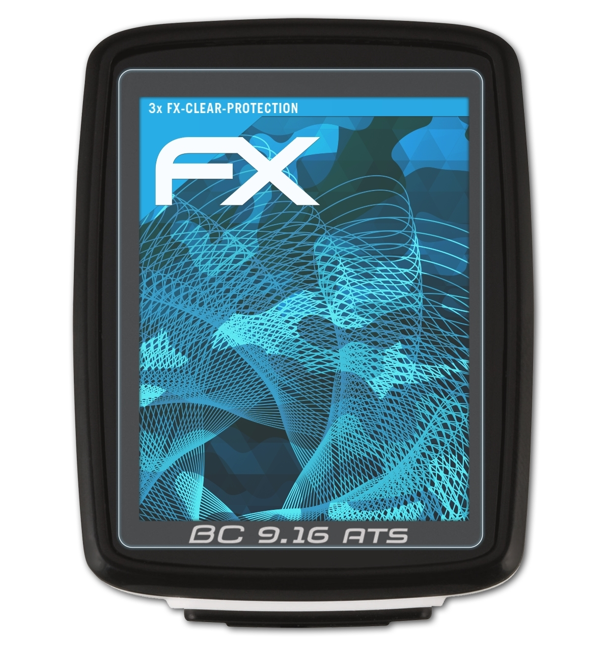 ATFOLIX 3x FX-Clear Displayschutz(für 9.16) BC Sigma