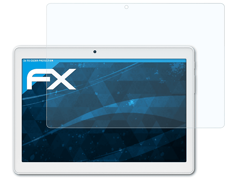 ATFOLIX 2x FX-Clear Displayschutz(für Archos Core 101 3G)