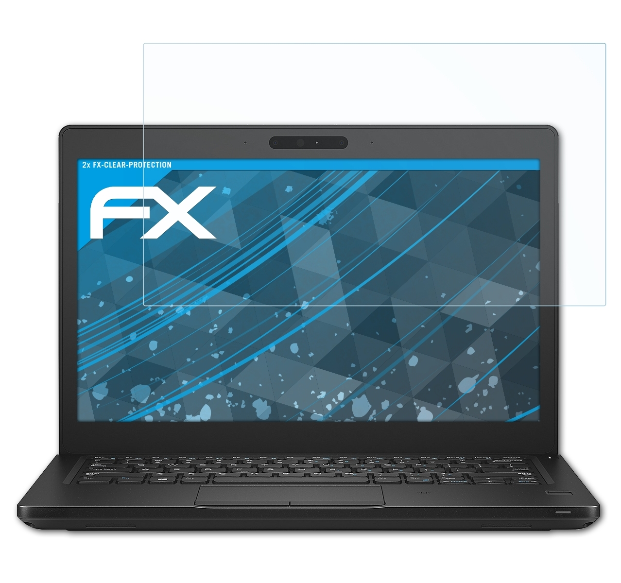 ATFOLIX 2x FX-Clear Dell Latitude Displayschutz(für 5290)