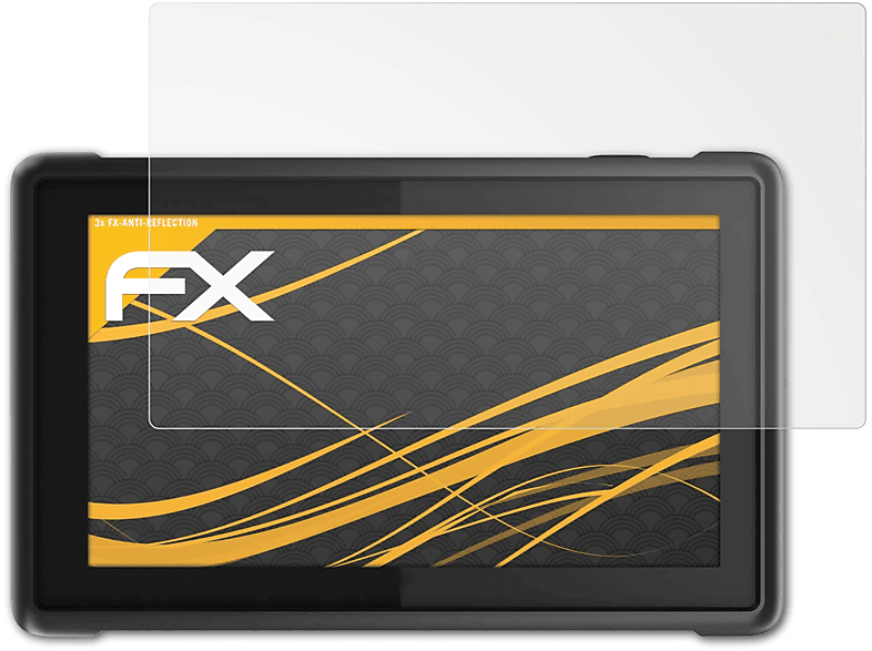 ATFOLIX 3x FX-Antireflex Displayschutz(für TomTom Pro 8270)