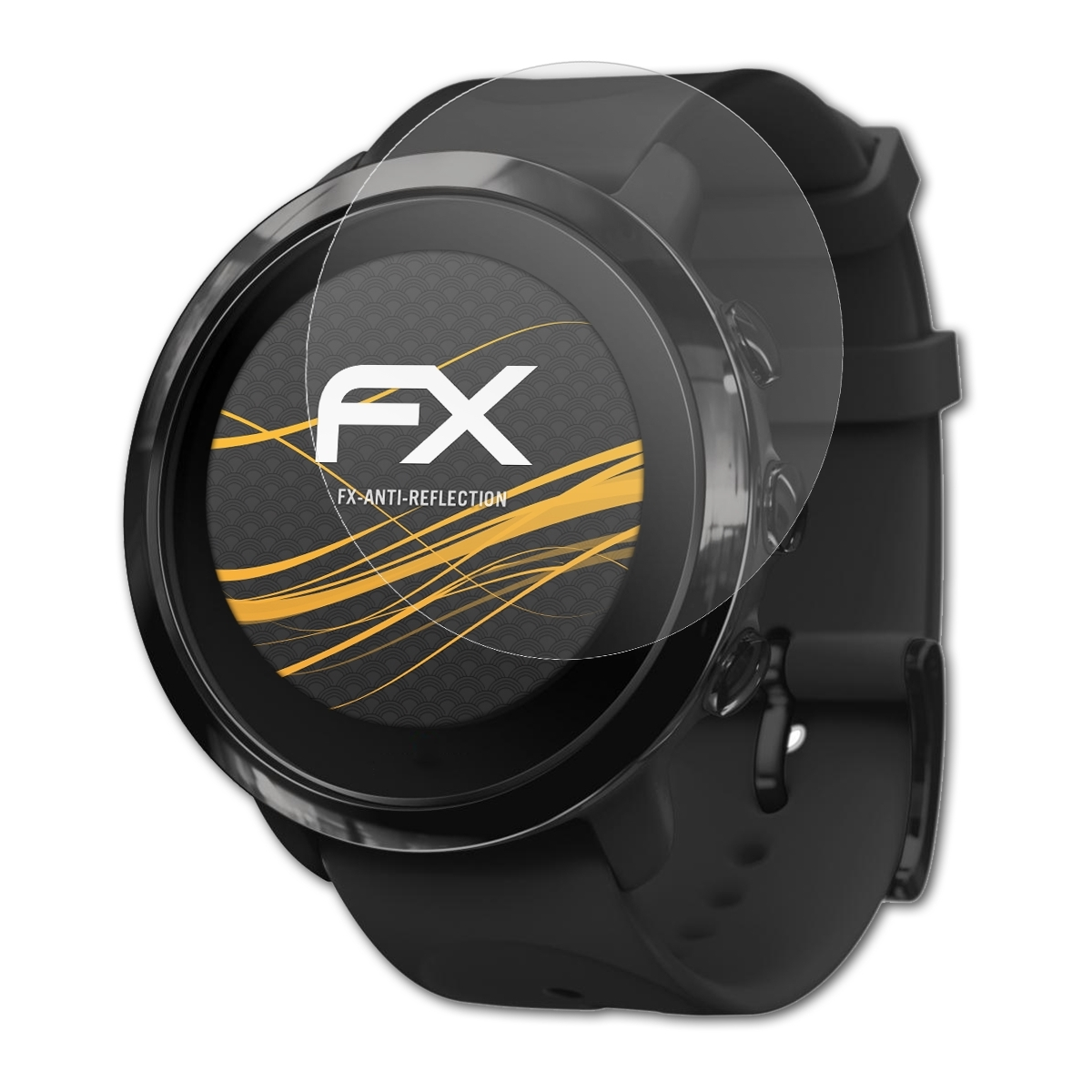 ATFOLIX 3x FX-Antireflex Suunto Fitness) Displayschutz(für 3