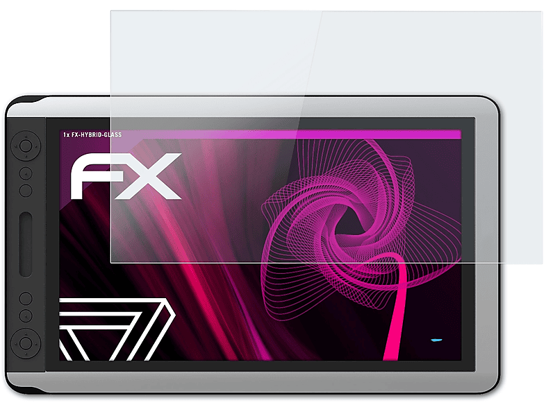 ATFOLIX FX-Hybrid-Glass Schutzglas(für Huion v2) GT-156HD