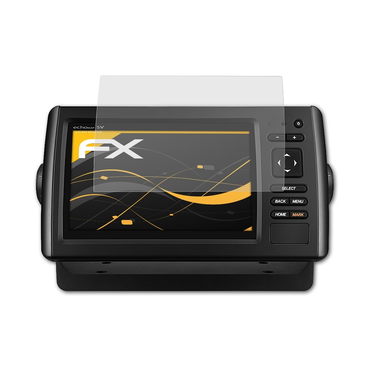 ATFOLIX 3x FX-Antireflex Displayschutz(für Garmin CHIRP 72sv) echoMAP