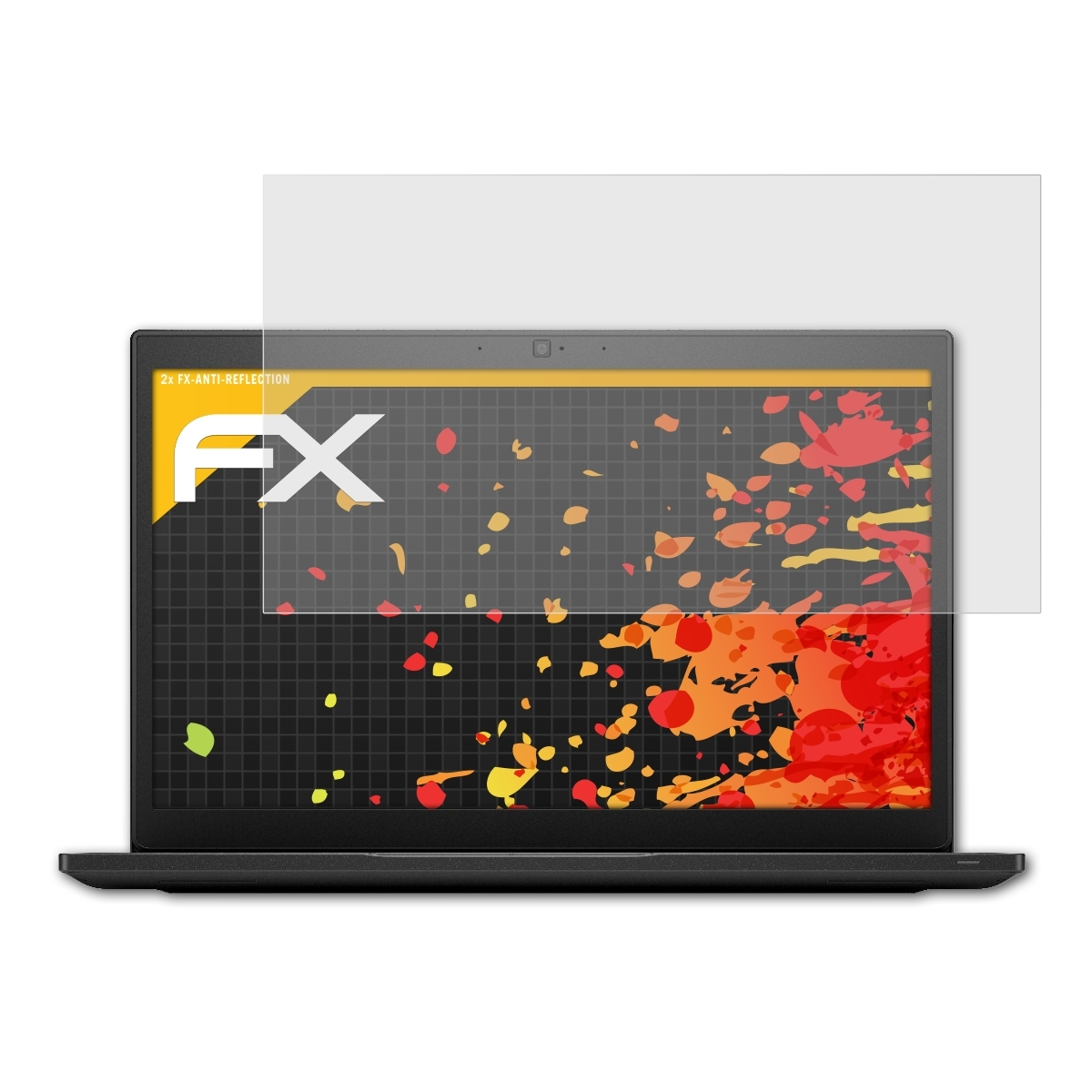 ATFOLIX 2x FX-Antireflex Displayschutz(für Dell 7480) Latitude