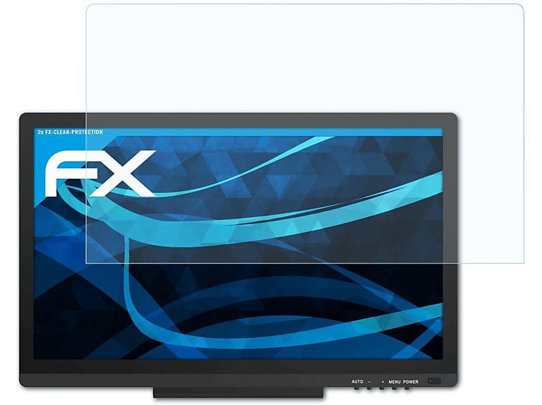 2x GT-191) ATFOLIX Displayschutz(für FX-Clear Huion