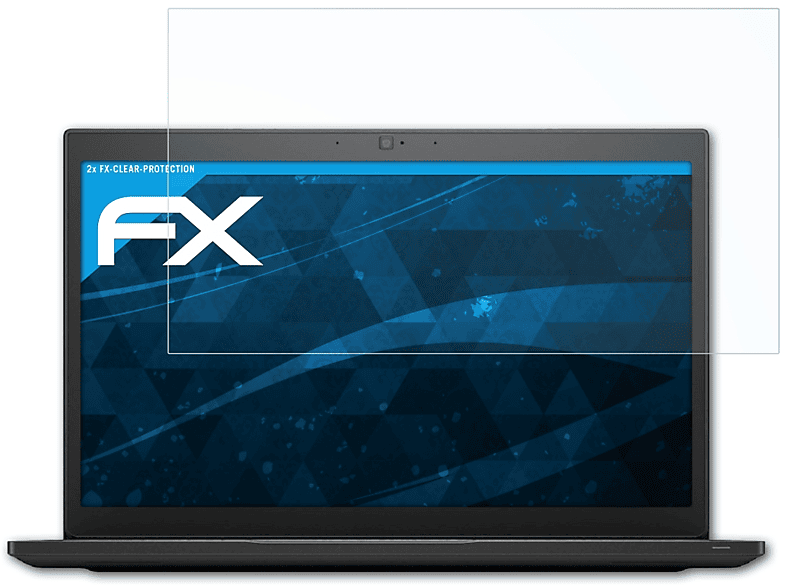ATFOLIX 2x FX-Clear Displayschutz(für Dell Latitude 7490) | Pflege & Schutz