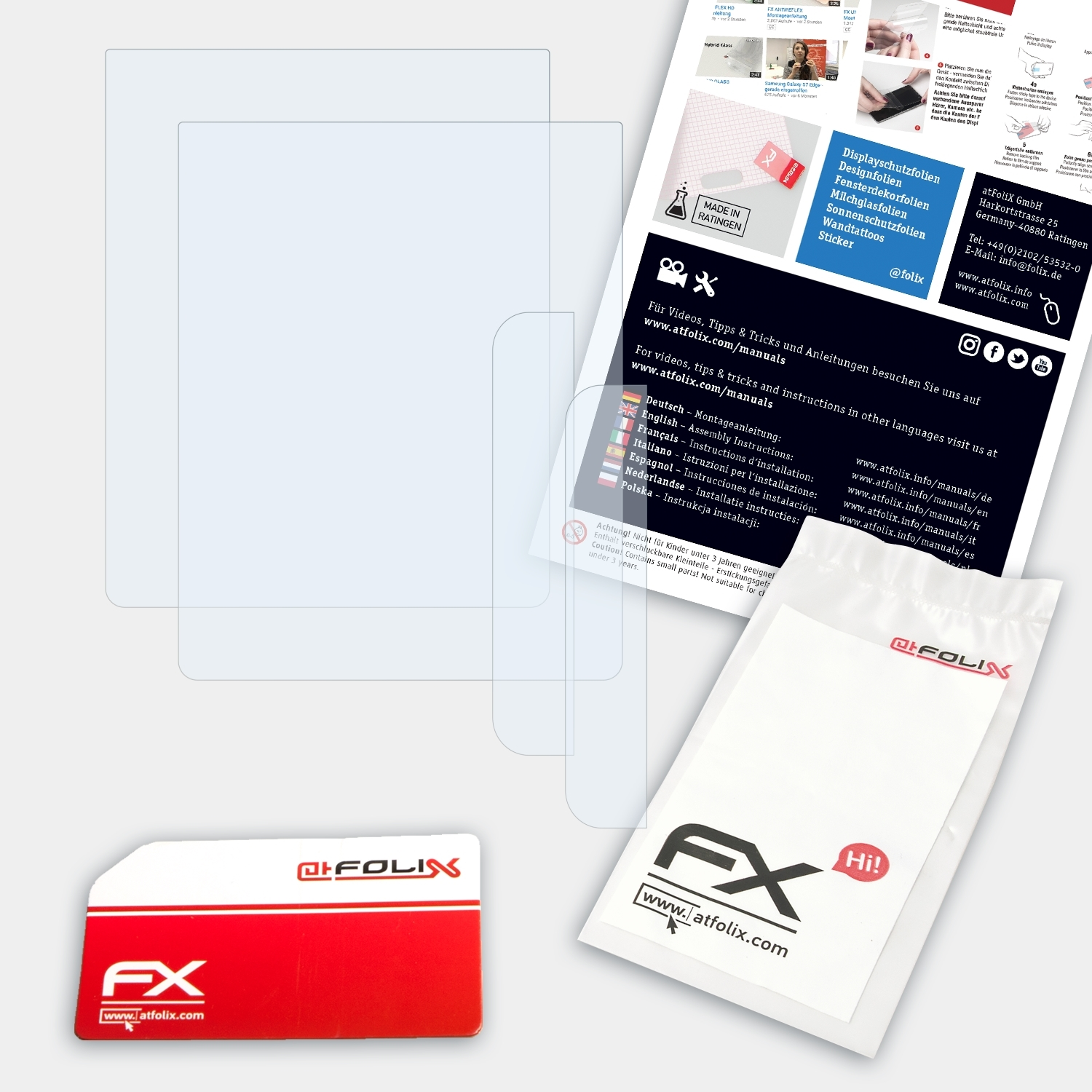 ATFOLIX 2x FX-Clear Displayschutz(für G430) Star XP-PEN