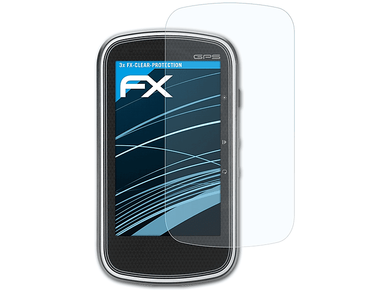 ATFOLIX 3x FX-Clear Mio Cyclo Displayschutz(für HC) 605