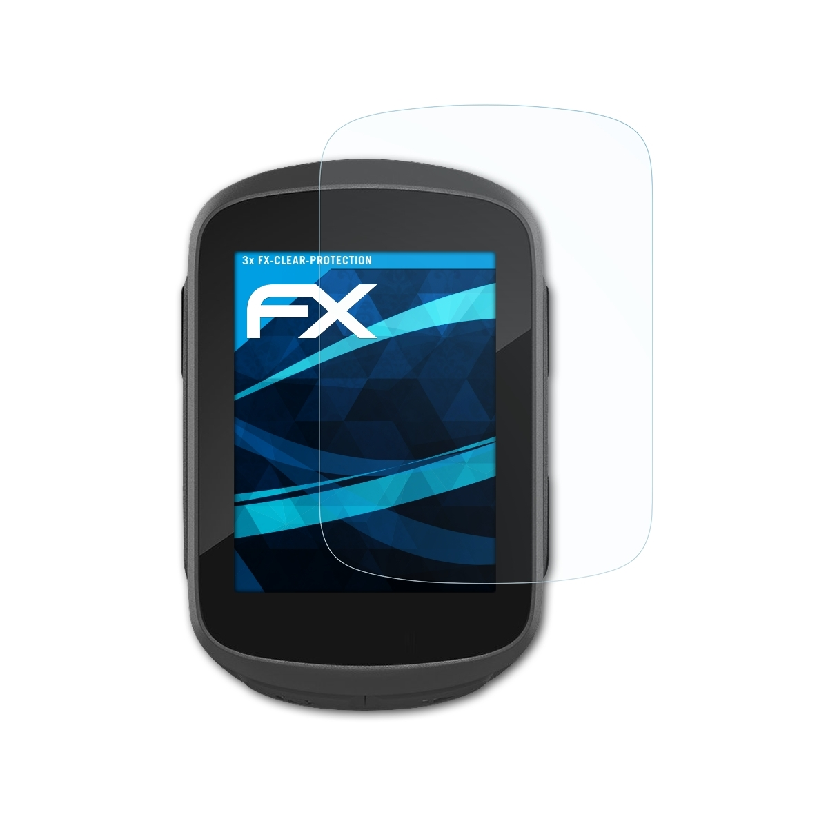 ATFOLIX Edge 130) Garmin Displayschutz(für FX-Clear 3x