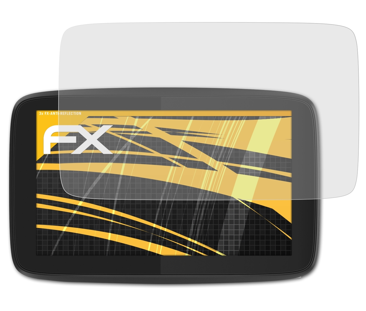 7350) Pro FX-Antireflex ATFOLIX TomTom 3x Displayschutz(für
