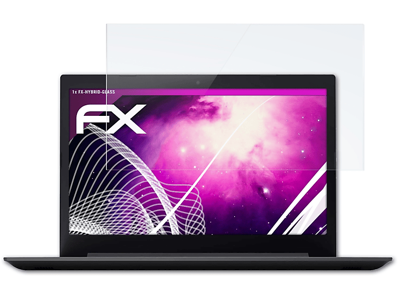 ATFOLIX FX-Hybrid-Glass Schutzglas(für IdeaPad 320 (17 Lenovo inch))