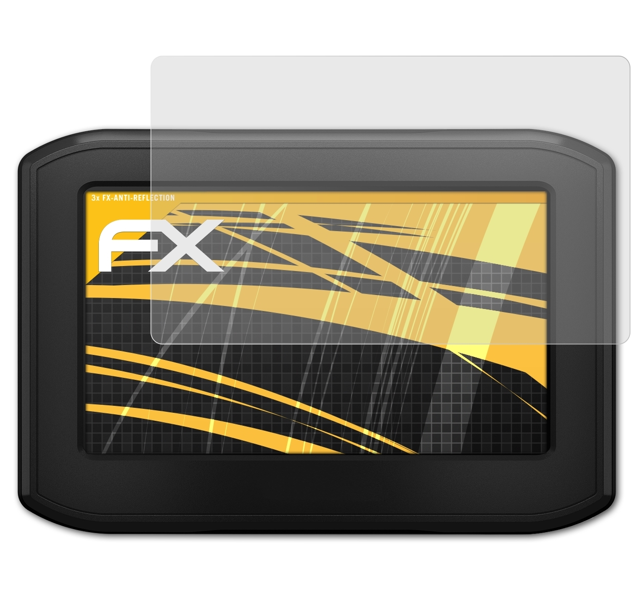 ATFOLIX 3x Garmin FX-Antireflex LMT-S) Zumo 396 Displayschutz(für