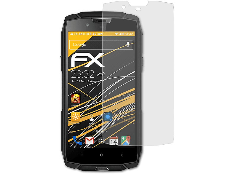 VK7000) FX-Antireflex ATFOLIX Vkworld Displayschutz(für 3x