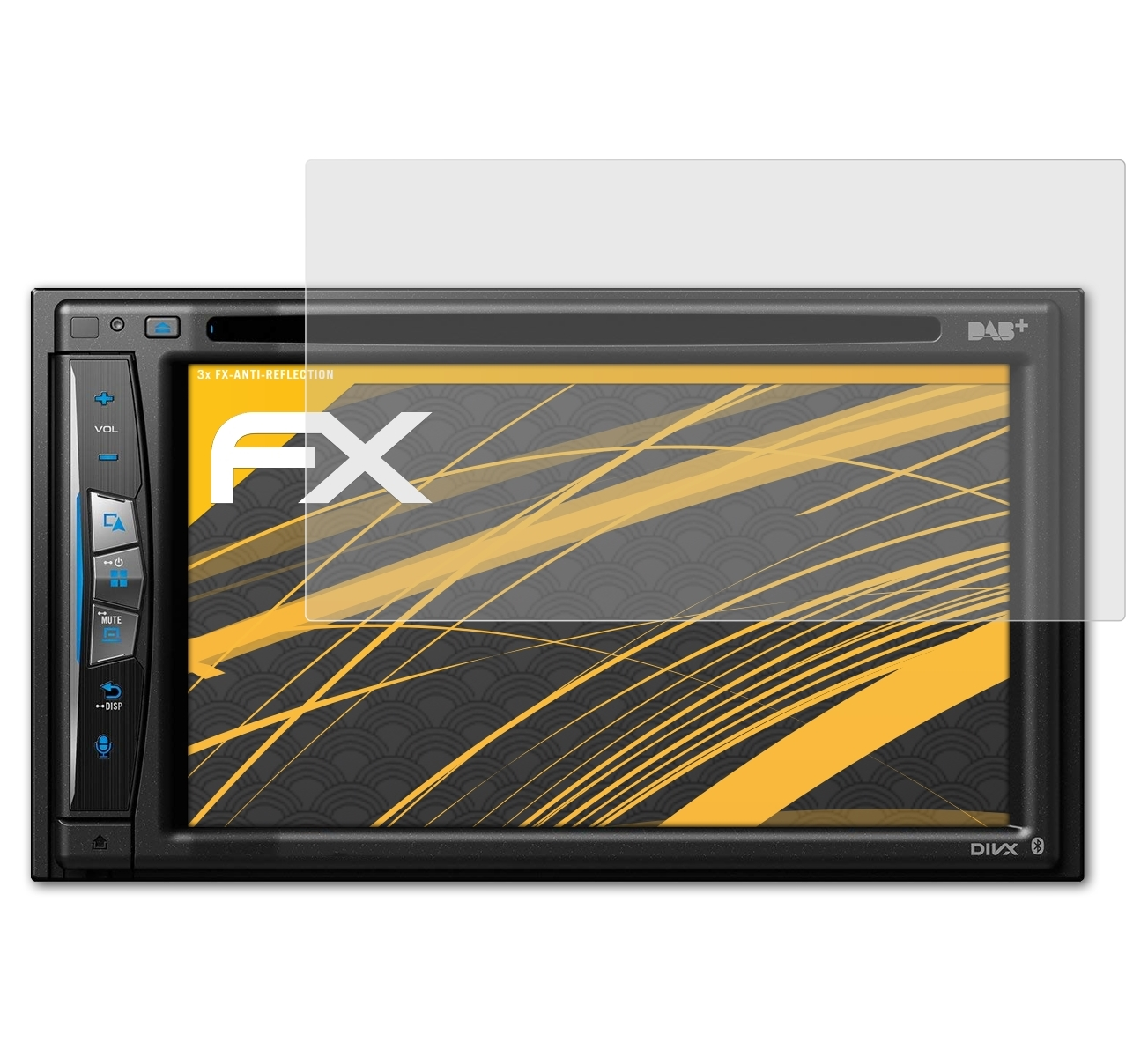 3x Avic-Z710DAB) Pioneer FX-Antireflex Displayschutz(für ATFOLIX
