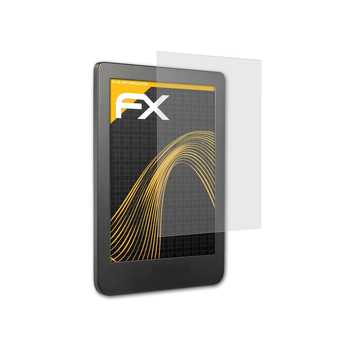 ATFOLIX 2x FX-Antireflex Displayschutz(für Kobo HD) Clara