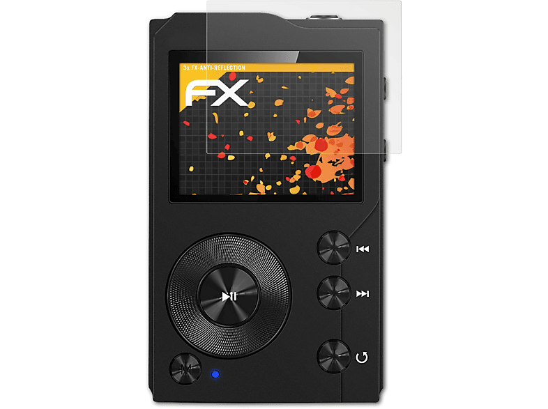ATFOLIX 3x FX-Antireflex Displayschutz(für AGPTek H3)