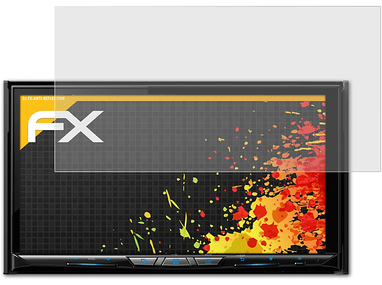 Pioneer ATFOLIX 3x FX-Antireflex Avic-Z910DAB) Displayschutz(für