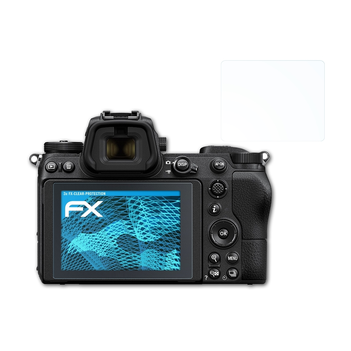 ATFOLIX 3x Displayschutz(für Z7) FX-Clear Nikon
