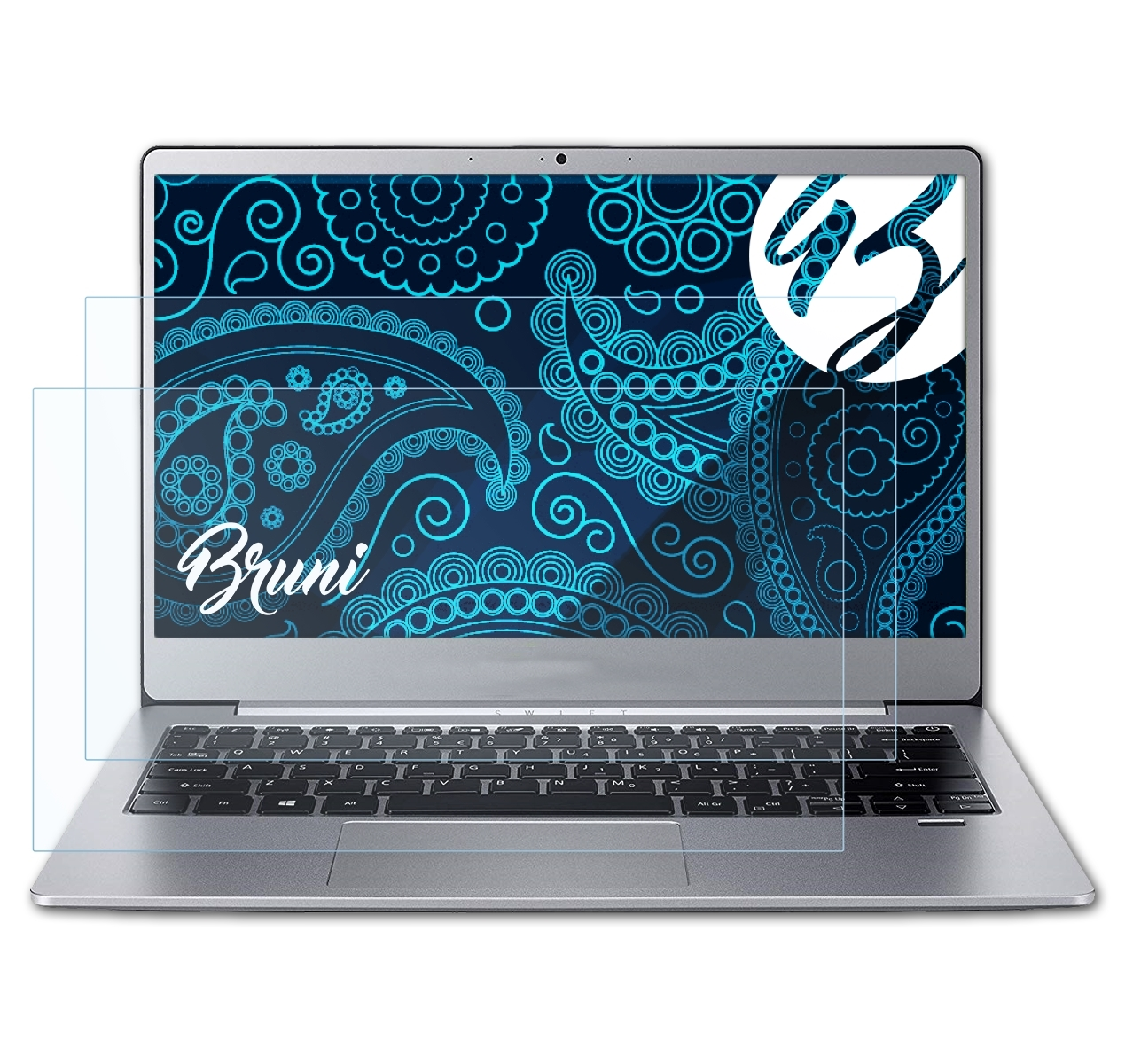 BRUNI 2x Basics-Clear Schutzfolie(für Acer Swift 3 (SF313-51))