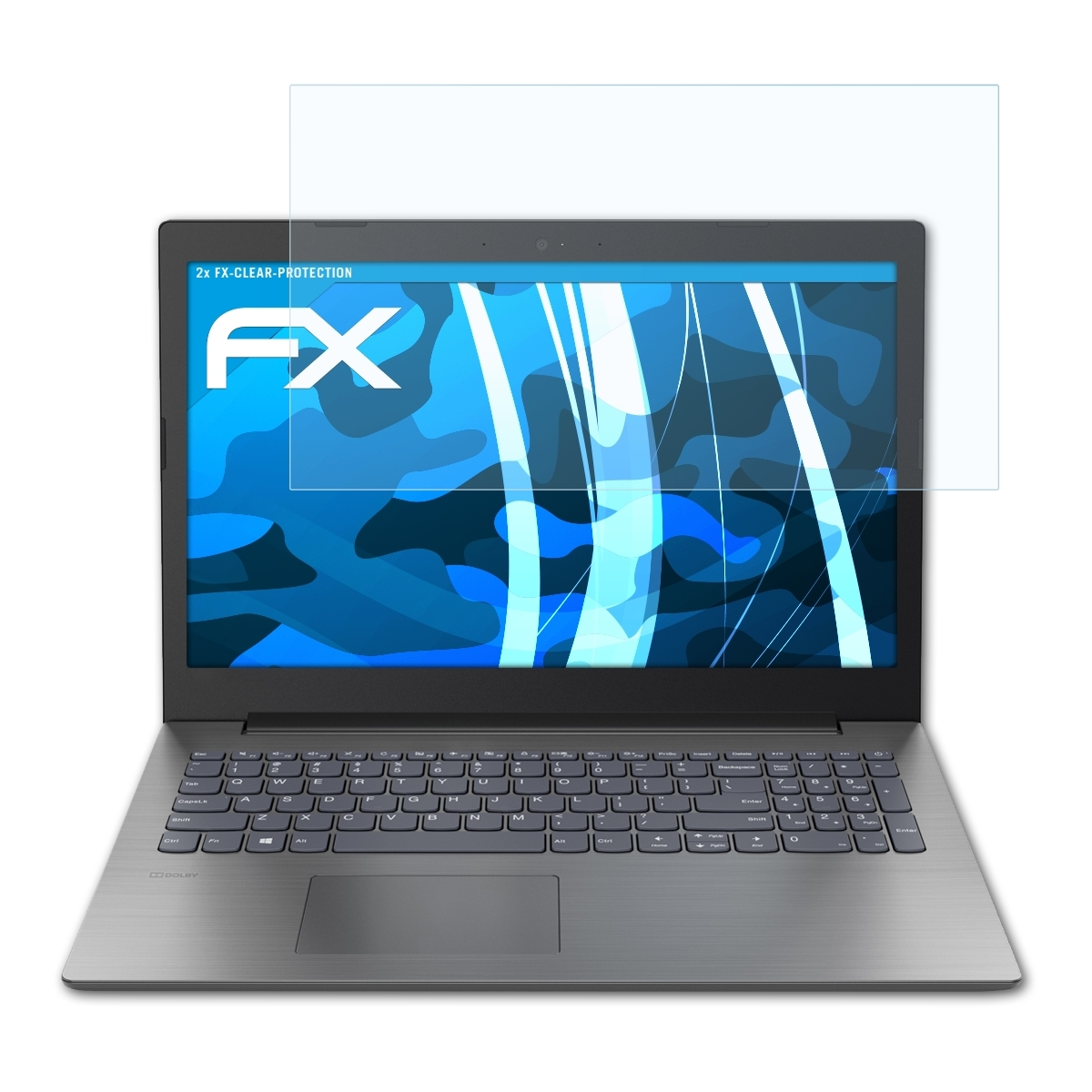 2x inch)) Lenovo FX-Clear Displayschutz(für ATFOLIX IdeaPad 330 (15